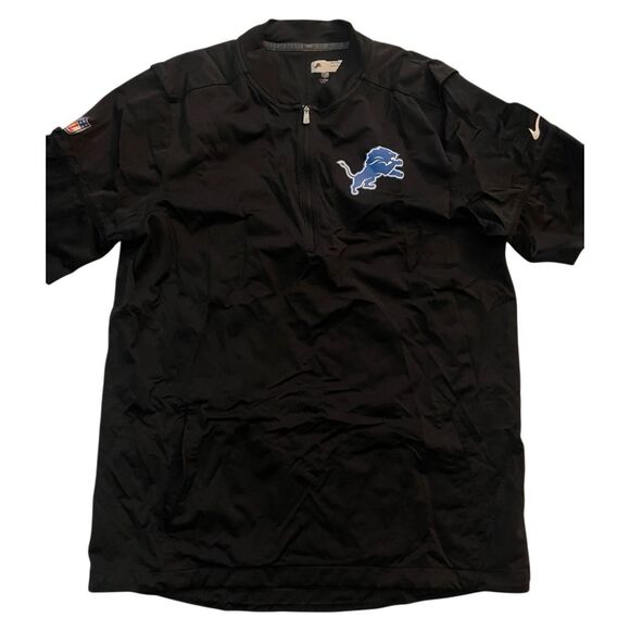 NIKE DETROIT LIONS ON FIELD APPAREL PERFORMANCE JACKET - Picture 1 of 5